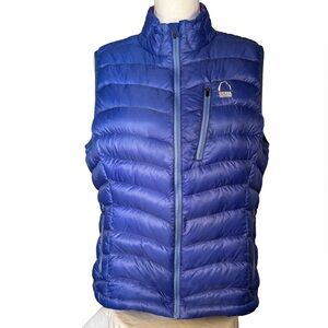Sierra Designs Blue Puffer Down Vest - Women’s XL